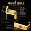 Refillable Butane Lighter, Dual Flame with Soft Flame & Jet