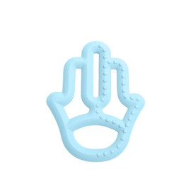 MinikOiOi Toothee - Mineral Blue 101040005 Beißring aus weichem Silikon