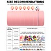 6 Rolls FIVEIZERO Elastic Bracelet String Cord, 0.4mm, 0.5mm, 0.6mm,