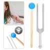 528HZ Aluminum Alloy Tuning Fork Wood Hammer Sound Healing Therapy