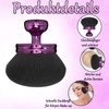 Self-tanning brush, extra purple powder brush, large, portable tanning body