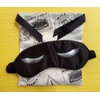 LANCOME Black Sleep Eye Mask + Silky Drawstring Pouch Bag