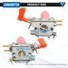 Newnessai BVM200FE Carburetor Tune Up Kit, Replacement for Poulan BVM200FE