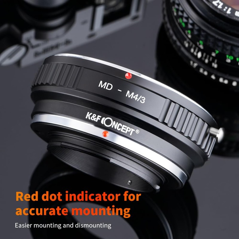 K&F Concept MD - M4/3 Objektiv Mount Adapter Ring für