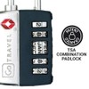 Go Travel- My Date Luggage Combination Padlock - (Ref 354.101)