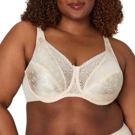 Champion Women's Secrets Figure, Beautiful Lift Full-Coverage Underwire Bra, Natural Beige, 44C