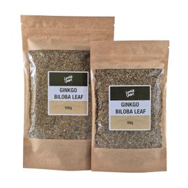 Lowhill Valley Ginkgo Biloba Leaf Herbal Tea - 100% Natural Support for Mind and Body – Handpicked – No Additives or Preservatives – Responsibly Sourced – 50g