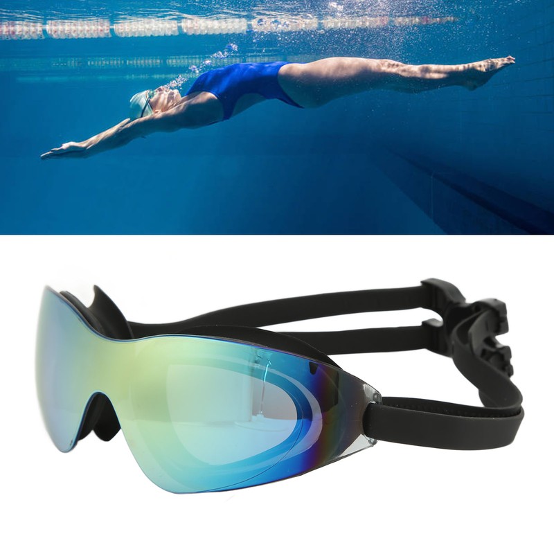 Swimming Goggles Anti Fog No Leaking Silica Gel Swim Glasses