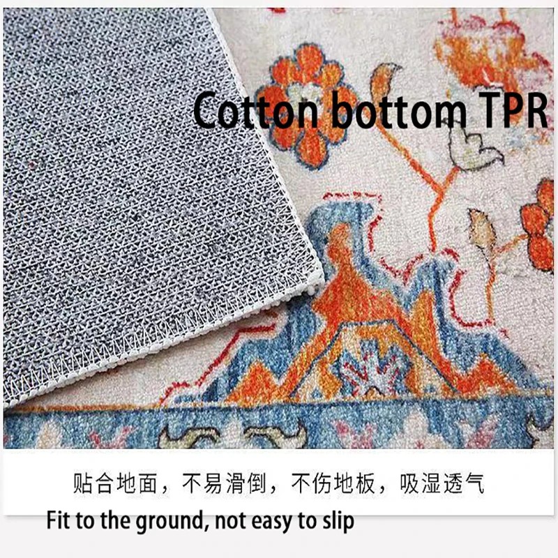 Low Carpet Non-slip Floor Carpet with PVC Backing Large Machine