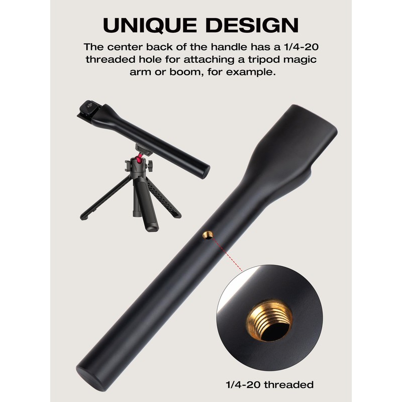 SUNMON Microphone Handheld Adapter with Foam Set for Dji Mini