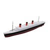 12" Prebuilt Display Model Ship (RMS Queen Mary 1ft Model)