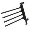 RV Clothes Drying Rack Aluminum Multifunctional Anti Rust 180° Rotatable