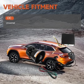 Car Warning Alarm 400W DC12V 9 Sound Loud Police Fire Horn Speaker System + Mic Loud Speaker System Universal After-Market Parts