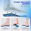 VALSOLE Plantar Fasciitis Arch Support Insole - 220+lbs Heavy Duty