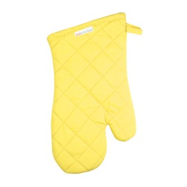 MUkitchen 100% Cotton, Terry-Lined Oven Mitt, 13-Inches, Chiffon