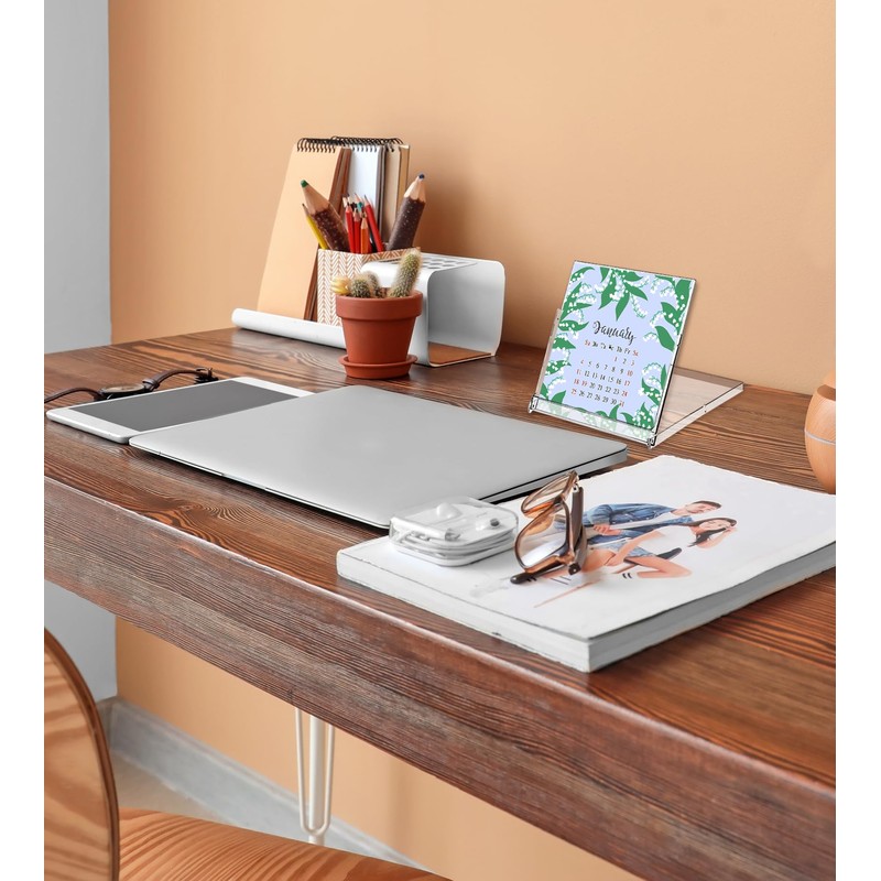 2026 CD-Style Desk Calendar 12 Months Calendar/Planner/Desk Calendar With CD