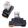 2 x Mini AC220V Relay Electromagnetic Switch 8-Pin Relay DPDT