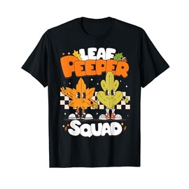 Leaf Peeper Squad Fall Foliage Autumn Leaf Peeping T-Shirt