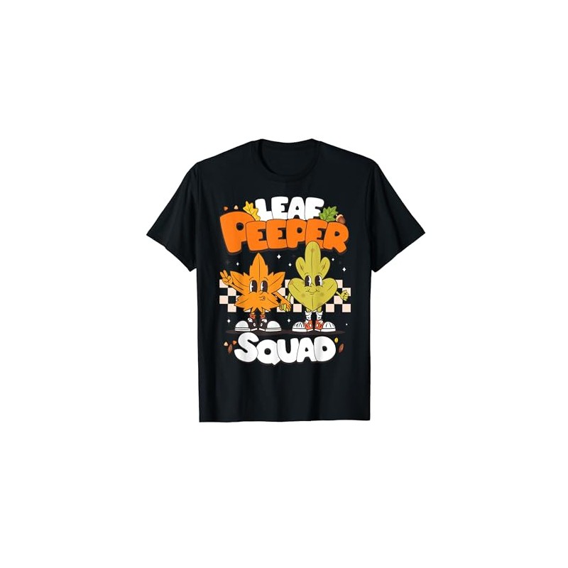 Leaf Peeper Squad Fall Foliage Autumn Leaf Peeping T-Shirt