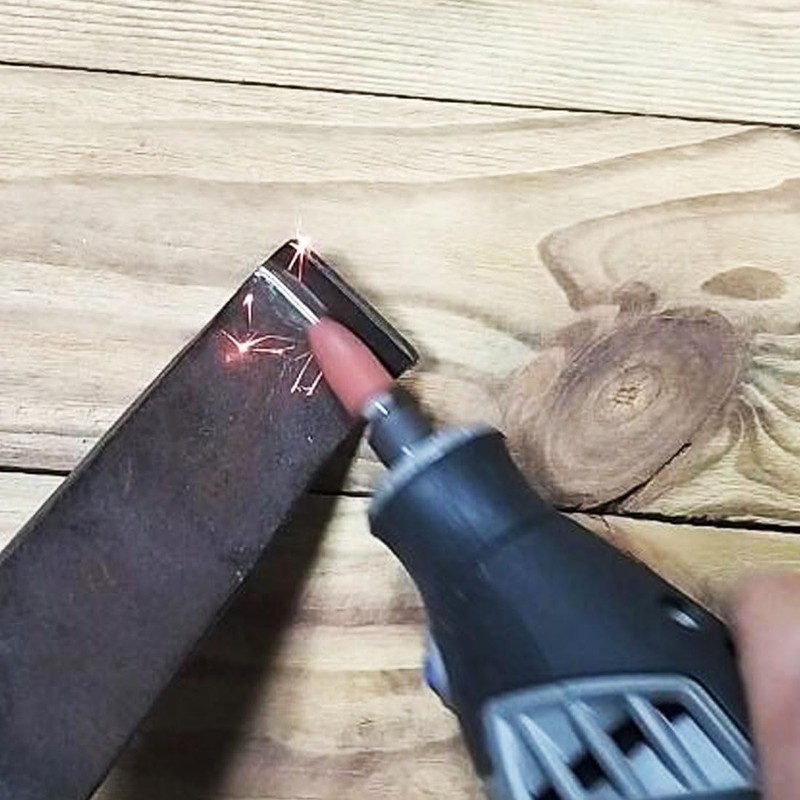 18Pcs Bullet Shape Abrasive Mounted Stone Grinding Tool for Dremel