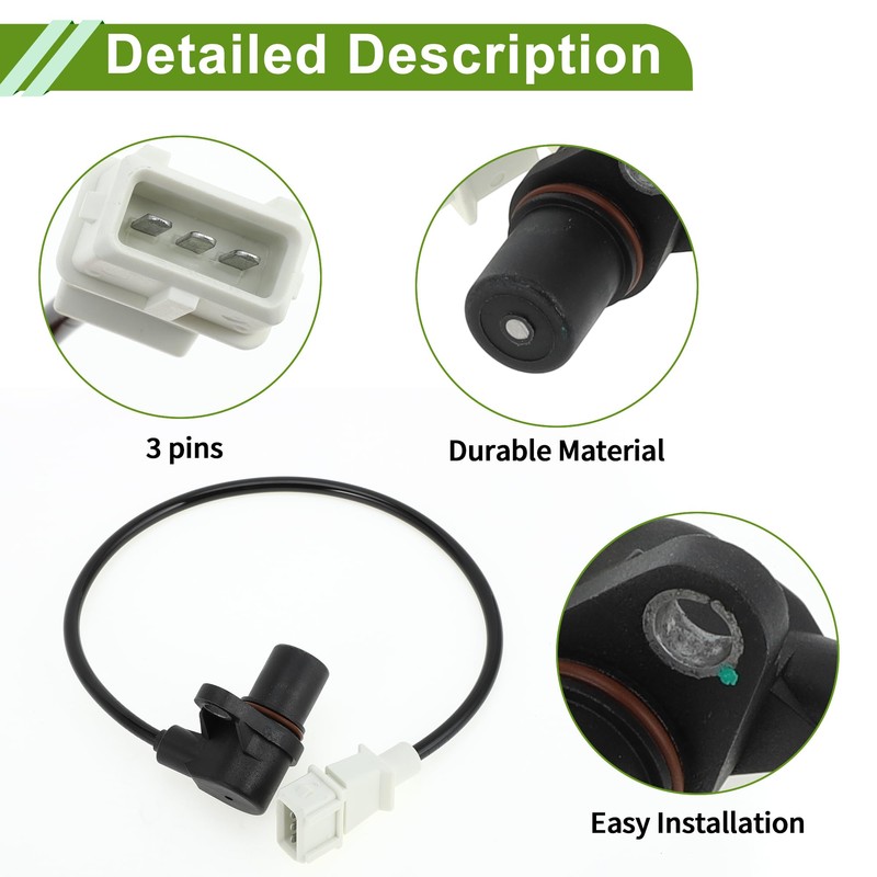 HOPESPANNER No.021906433A Crankshaft Position Sensor for VW Transporter T4 2.8