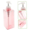 iplusmile Square Refillable Liquid Bottle Dispenser with Pump Versatile Hand