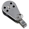 Pulley Block with Removable Pin and Bracket 26mm Diameter Stainless