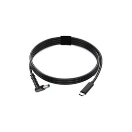 Sasmeoki 1.5-Meter 65W PD Fast Charging Cable DC Bait Cable Type-C Port Power Charging Cable, Suitable for Power adapters, laptops, Tablets, desktops, etc.(5521 Black) (4530)