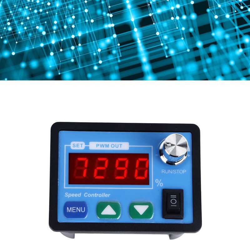 DC Motor Speed Controller PWM Brushed CW CCW Digital Display
