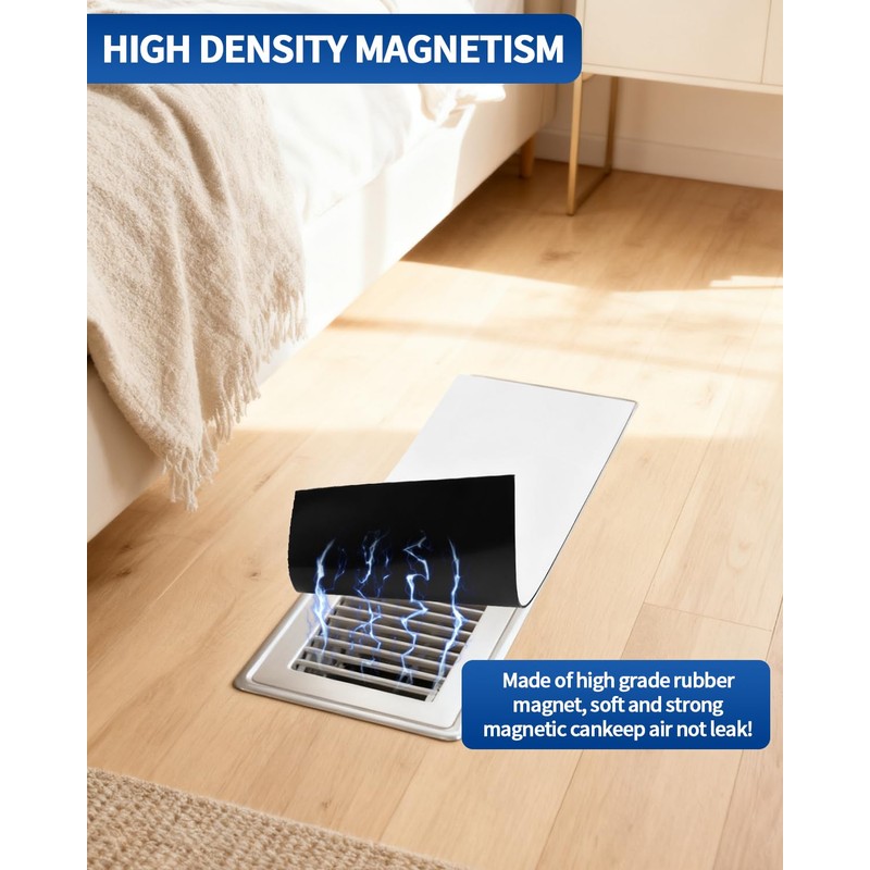 2 PCS Magnetic Vent Covers 12"X12" - Strong Magnetic Air