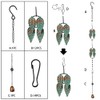 Rain Chains for Gutters Outside, 7.87FT Adjustable Metal Rain Catcher