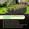 2 Pack Fabric Raised Garden Bed 6FTx3FTx1FT Plant Grow Bags