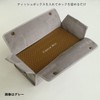 Quarter Report Tissue Case, Hanging Rib, Gray, Approx. W 9.8