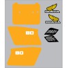Evolution MX 1983 Honda XR 80 Decal Kit Gas Tank,