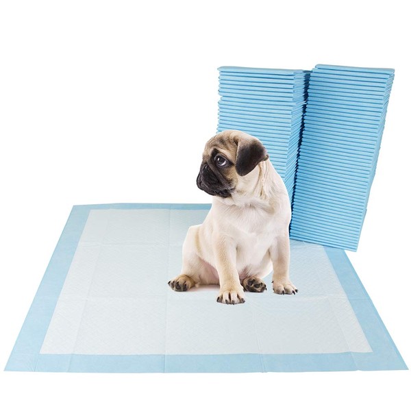 BV Pet Potty Training Pads for Dogs Puppy Pads, Pee Pads, Quick Absorb, 22" x 22" Training Pad, 100 Count Dog Pee Pads, Doggie Pads, Disposable Puppy Pee Pads