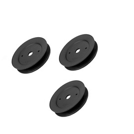 Replacement part fits 3Pk Mandrel Pulley Fits Craftsman 42" 50" 54" Deck 173436 153535 532153535 CHStet20244