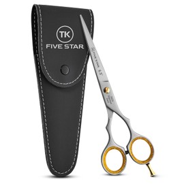 TK Five Star Tornado Premium 6,5" Razor-Edge Hairdressing Barber Hair Cutting Scissor for Women Men Professional Hairdressers Salons and Children for Fine Thick Hair Micro-Toothed Shear