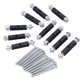 Dispositivo de Reparación de Casete de Placa de Pared Tipo 118 Herramienta de Tornillo para Instalación de Caja Eléctrica Reparación de Empalme de Enchufe e Interruptor de Luz (Varilla de soporte de aislamiento)