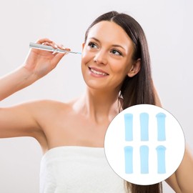 Healeved 6pcs Ear Wax Removal Tips Soft and Ear Cleaning Tools for Home Use Replaceable Spoon Accessories for Safe Inspection and Cleaning of Nose Mouth and Throat