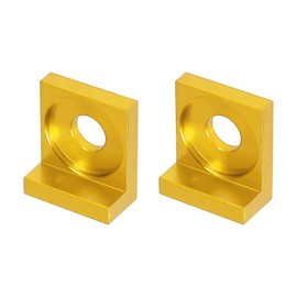 F FIERCE CYCLE 2pcs 12mm Hole Dia Motorcycle Chain Adjuster Block Replacement