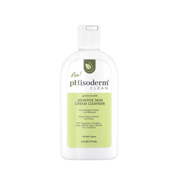 Phisoderm Deep Clean Cream Cleanser Soothe Skin Alcohol Free 6
