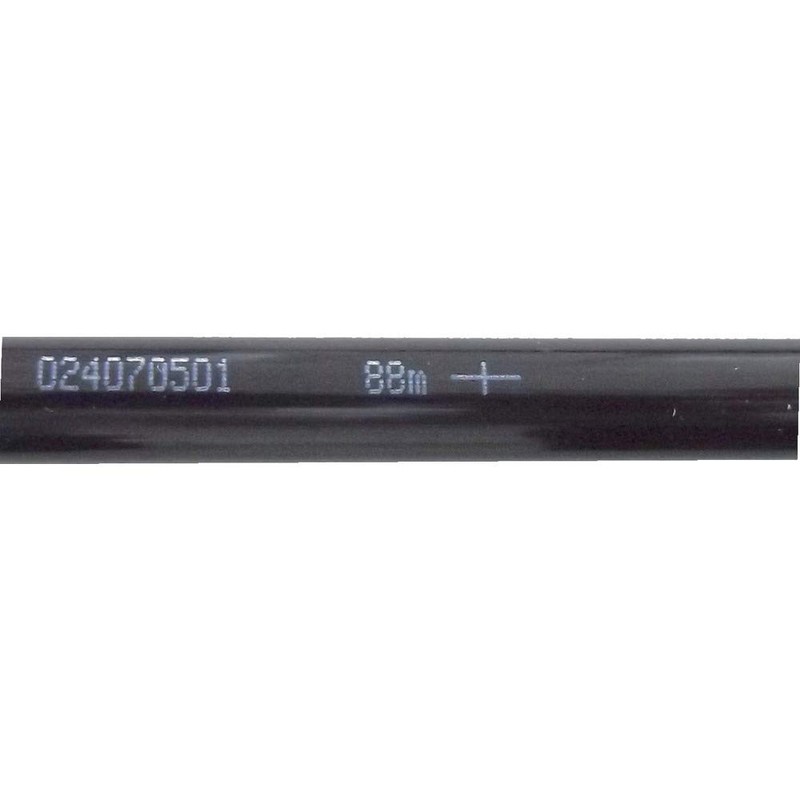 TRUSCO TEN-4X2.5-10-BK Polyurethane Tube, 0.1 x 0.1 inches (4 x
