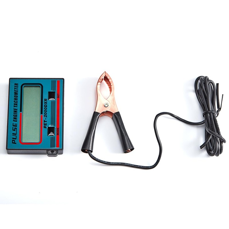 Karlak Motorcycle Tachometer, ZSB-268 Chainsaw Tachometer, Multi-functional Gasoline Engine Tester,