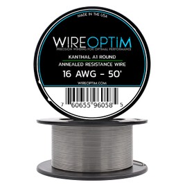 WIREOPTIM - 16 AWG - Kanthal A1 Resistance Wire - 50 Feet
