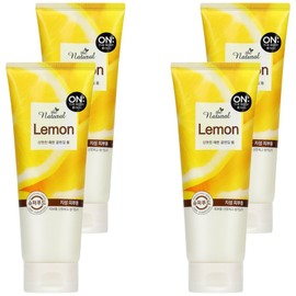 On the Body The Natural Lemon Refreshing Cleansing Foam, 200g, 4 packs / 온더바디 더 내추럴 레몬 산뜻한 클렌징 폼, 200g, 4개