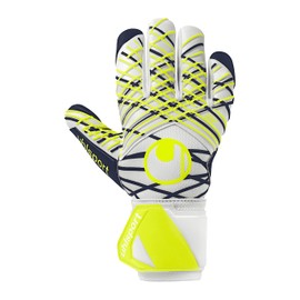 uhlsport | Absolutegrip HN Pro Jr. 2025 | Goalkeeper Gloves | White/Black/Fluo Yellow (4)