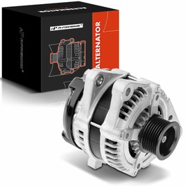 A-Premium Alternator Compatible with Toyota Tacoma 2005-2015, Tundra 2006-2010, V6 4.0L, 12V 100Amp Clockwise 7-Groove Pulley, Replace# 27060-0P030, 104210-4230