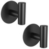 VINHOLD Self-Adhesive Coat Hooks, Stainless Steel Heavy Duty Wall Hooks,
