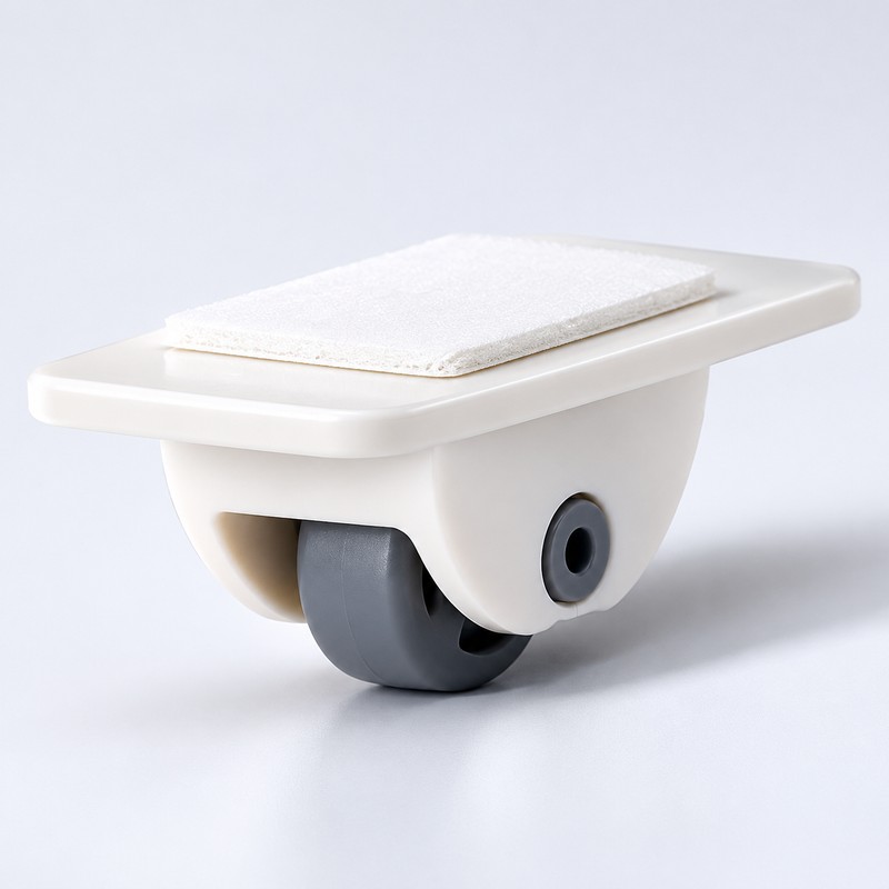 Self-Adhesive Caster Wheels for Storage Boxes – Tool-Free Mobility for
