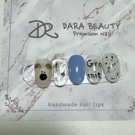 Dara Beauty December Art of the MonthCharacter Nail❣ - Nail Glue / 다라뷰티 12월 이달의아트캐릭터네일❣ - 네일글루